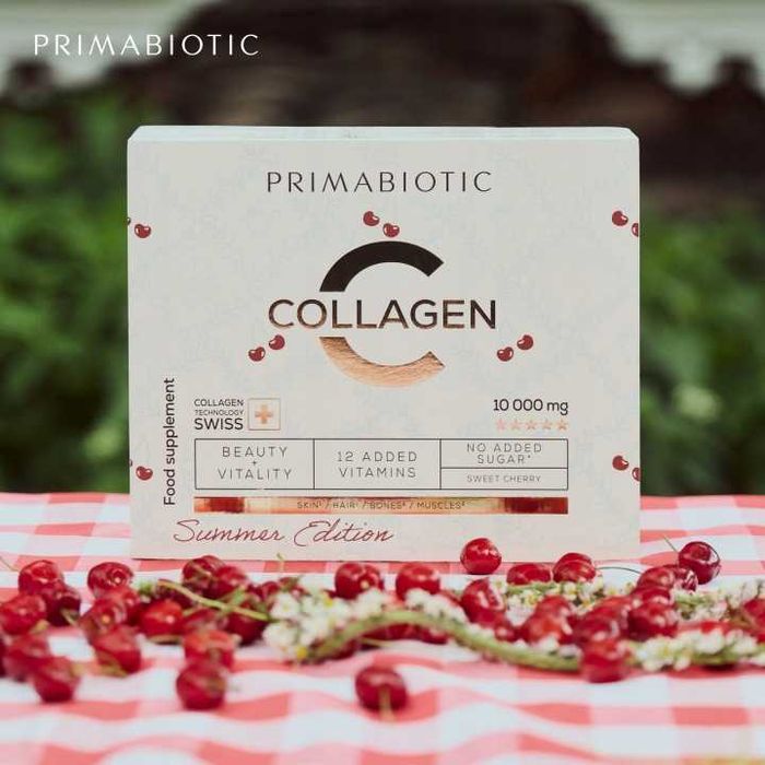 2szt 360 zł !KOLAGEN PRIMABIOTIC collagen summer 10000mg stawy shot 30x30ml czereśnia