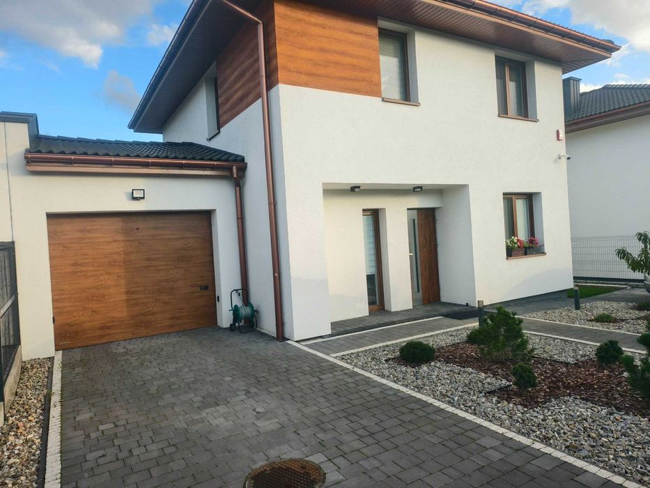 Nowoczesny bliźniak 92,14 m² + garaż 20,81 m² | Dosin k. Serocka | Działka 550 m² | Pompa ciepła + PV | 100% gotowy do zamieszkania