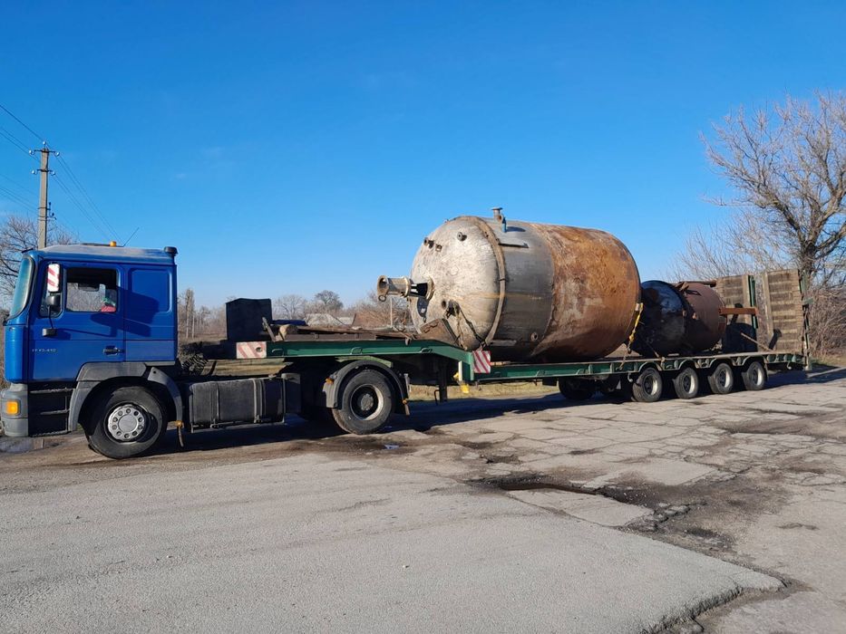 Послуги пепевезення негабаритного вантажу тралом