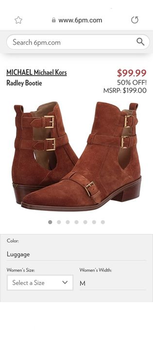 MICHAEL KORS оригинал. Ботинки сапоги кожа замша рыжие коричневые хаки