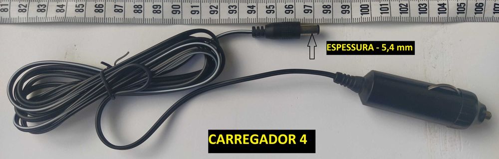 Carregadores – Isqueiro do Automóvel- Vários