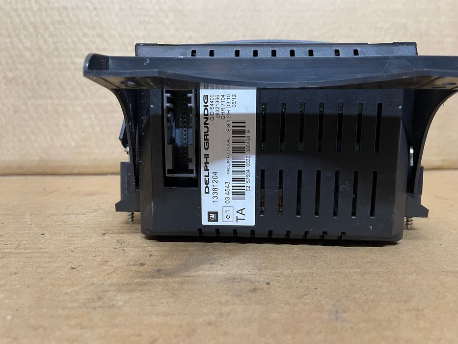 DISPLAY DO RADIO COMPUTADOR DE BORDO OPEL CORSA D 1338.1204