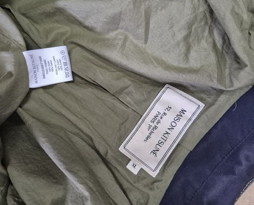 MAISON KITSUNE PARIS roz. XL lekka kurtka męska premium