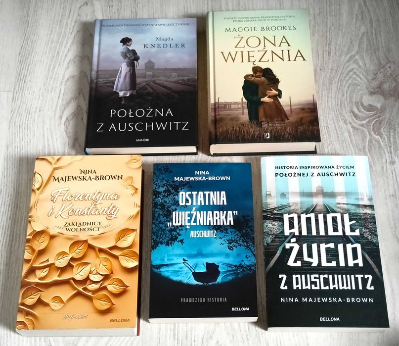 Majewska-Brown Anioł życia z Auschwitz Ostatnia więźni Knedler Położna