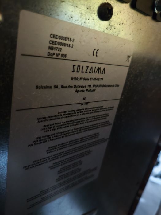 Salamandra pellets 8kw