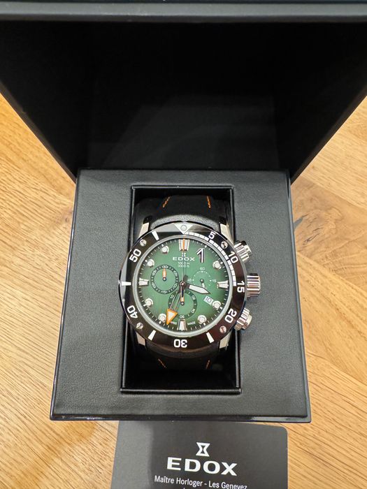 Edox CO-1 chronograph 10242-tin-vin Gdańsk Jasień • OLX.pl