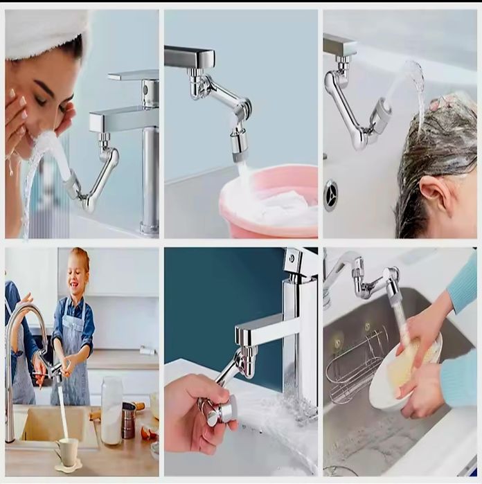 Extensor de Torneira Articulável com Aerador