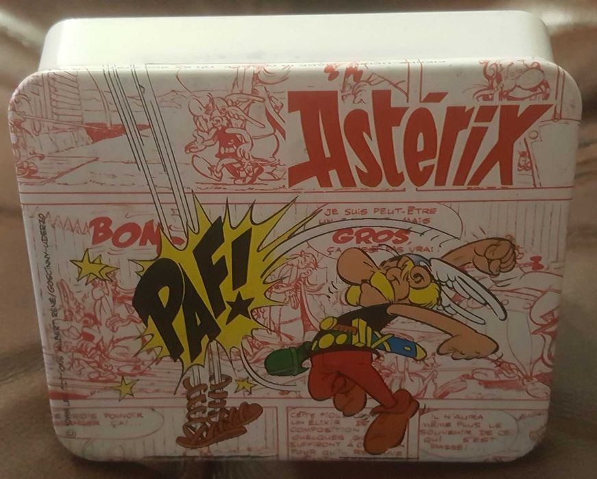 Pequena Caixa / Lata vintage - Astérix o Gaulês - France