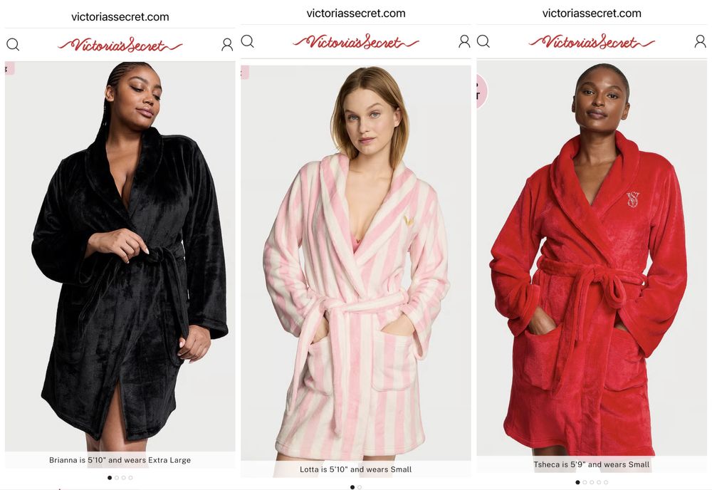 Халат Victoria’s Secret XS/S, M/L