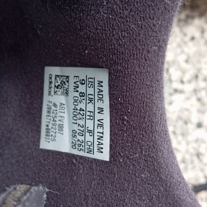 Buty Ozweego Dyneema Grey Six Core Black Sportowe Sneakersy Rozmiar 42.5