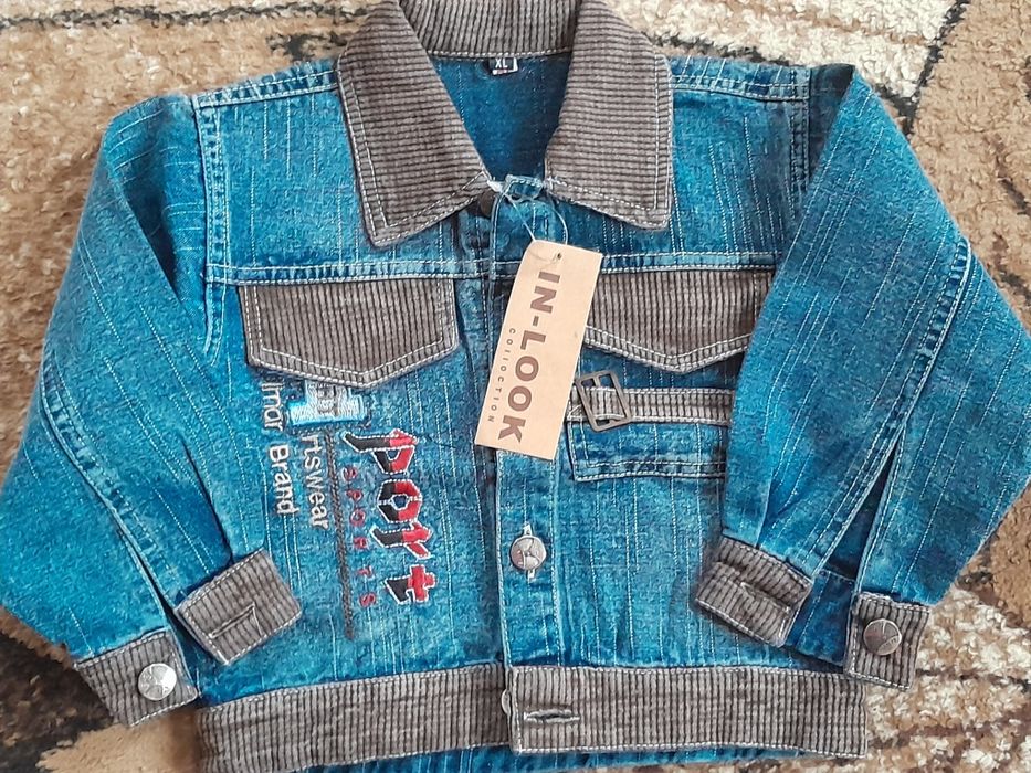 Джинсова курточка для хлопчика