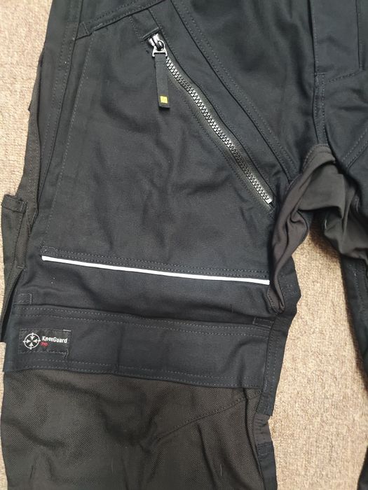 -85% TOTAL SALE Dwupak spodni 6314 Snickers RuffWork 100 spodnie robocze najmocniejsze pas 88cm BHP czarne wzrost ponizej 175cm
