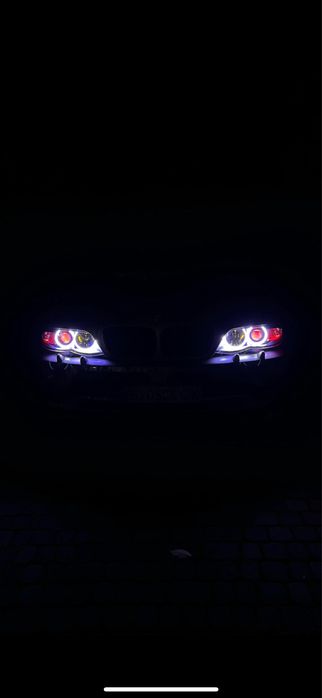 Фары Hella  BMW x5 e53, тюнинг оптики, ребилд