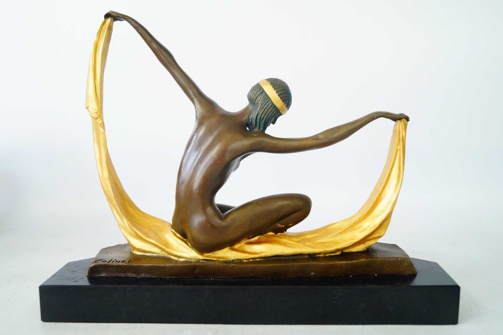 Figura z Brązu Rzeźba Kleopatra Tancerka Mitologia
