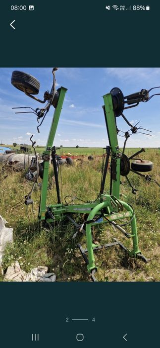 Czesci przewracarka deutz fahr condimaster 7621    5521