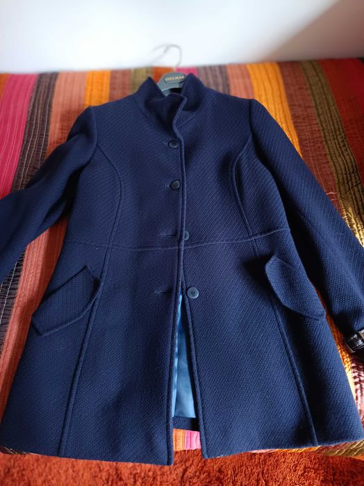 Casaco fazenda Azul Escuro