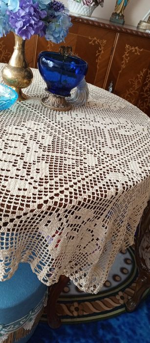 Obrus szydełkowy