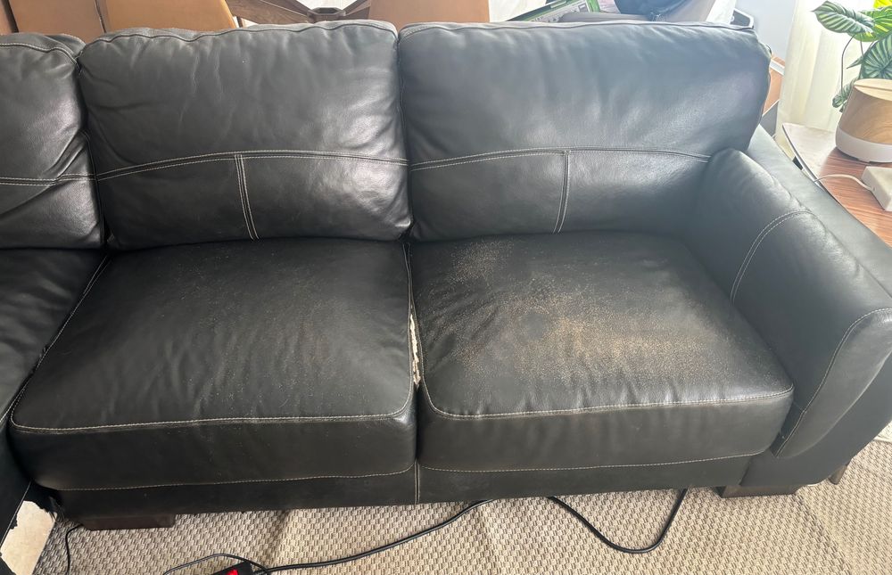 Sofá com chaise longue - venda urgente