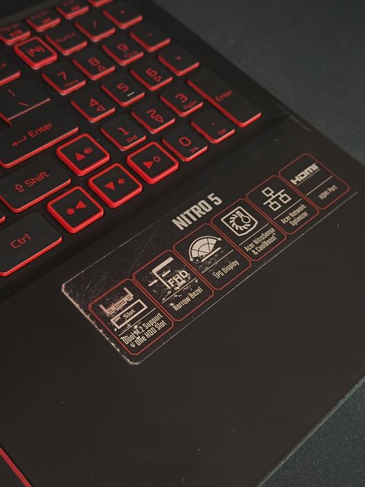 Laptop gamingowy Acer NITRO 5 AN-515-54 i5-9300H 8GB/512GB SSD GeForc