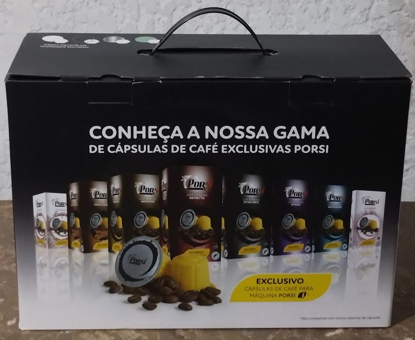 Máquina de café preta