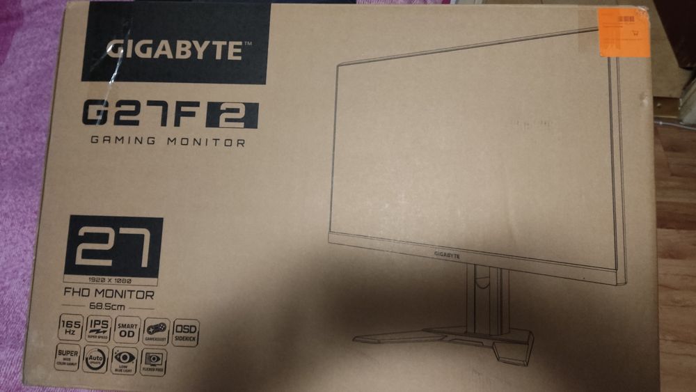 Продам монитор  от Gigabyte 27 диагональ на гарантии
