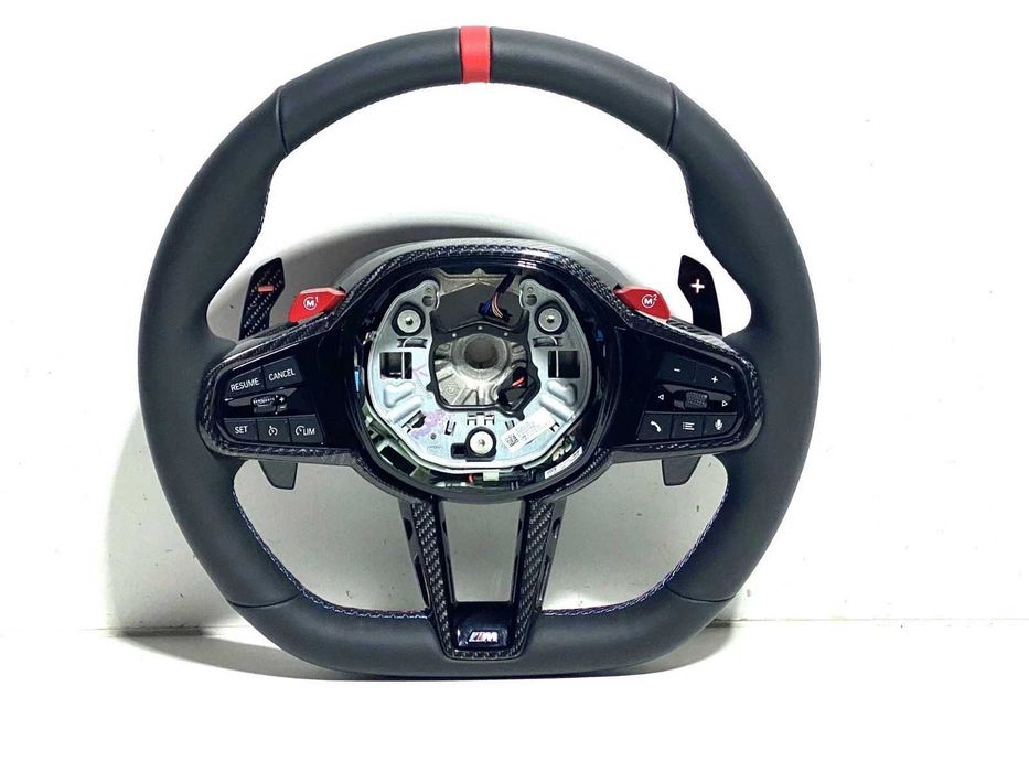 Kierownica nappa do modeli BMW G80 G82 LCI CS G01 G05 G20 G30 G87 G22 f30 F35 F80 F06 F21 F46 F22 F34 f33