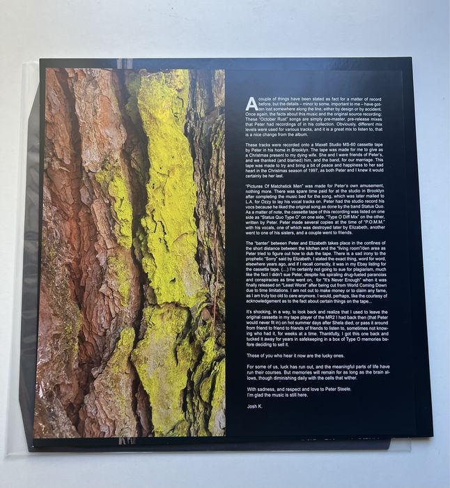 Type O Negative - October Rust (The Demos)