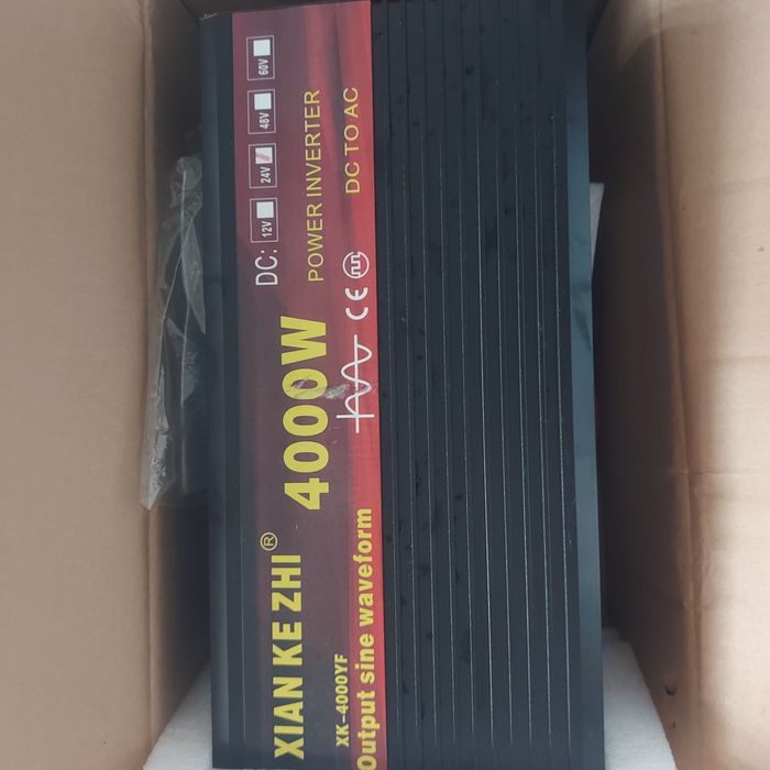 Inversor Conversor 4000w 24v novo