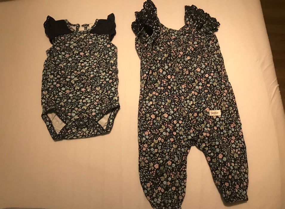Newbie Overall + Body 62 cm