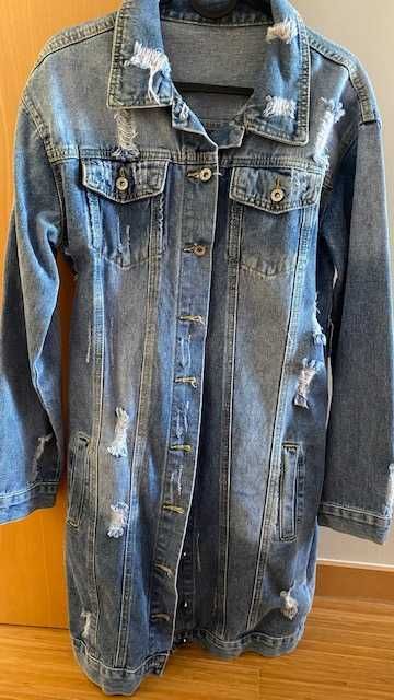 Casaco ou vestido Ganga novo Lindissimo