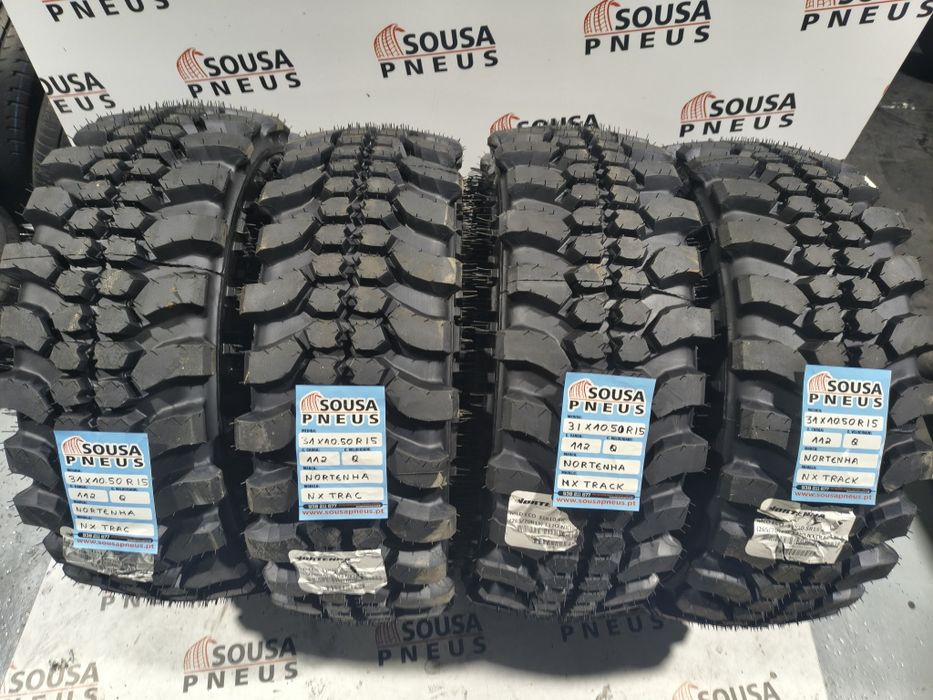 4 pneus Nortenha 31x10.50R15 - Oferta dos Portes 600 Euros