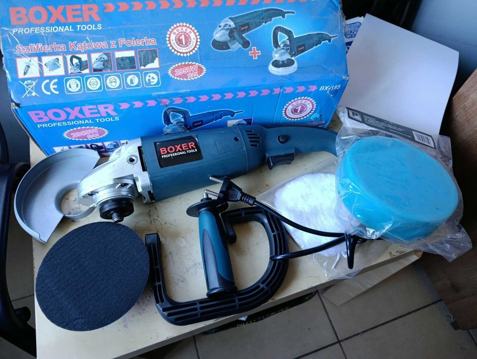 Polerka samochodowa szlifierka kątowa 2w1