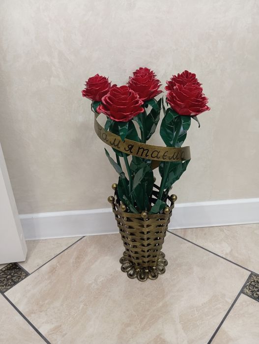 Ковані квіти.Ковані троянди.Ковані рози