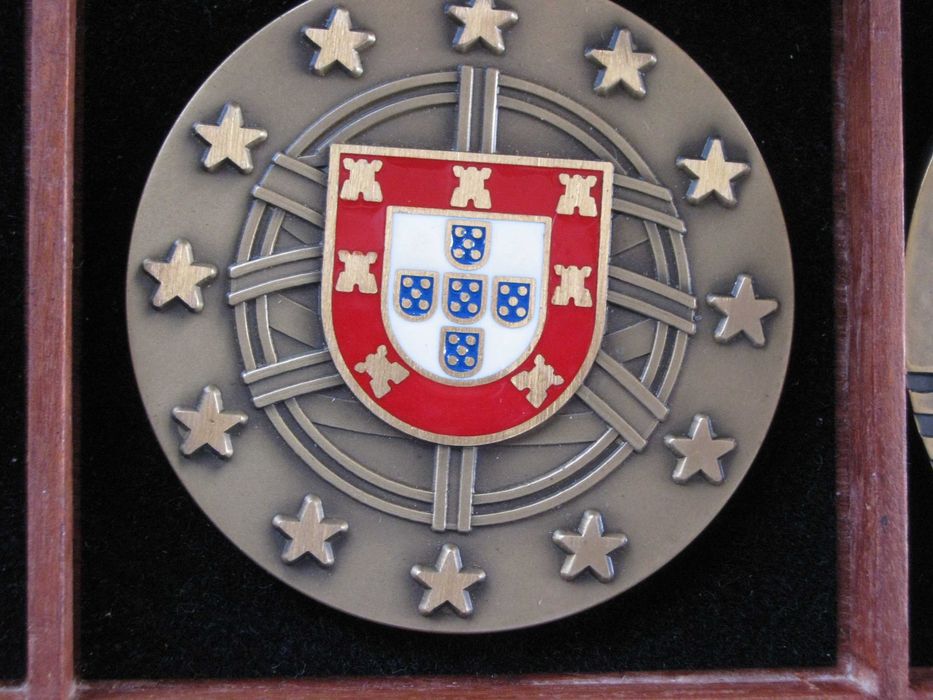 medalha em bronze Portugal na Presidência da CEE 1992