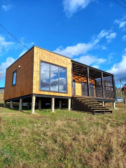 Теплий модульний будинок 42м2. Цілорічне проживання