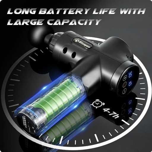 Dispositivo Massagem muscular corporal profissional incluí 6 cabeças