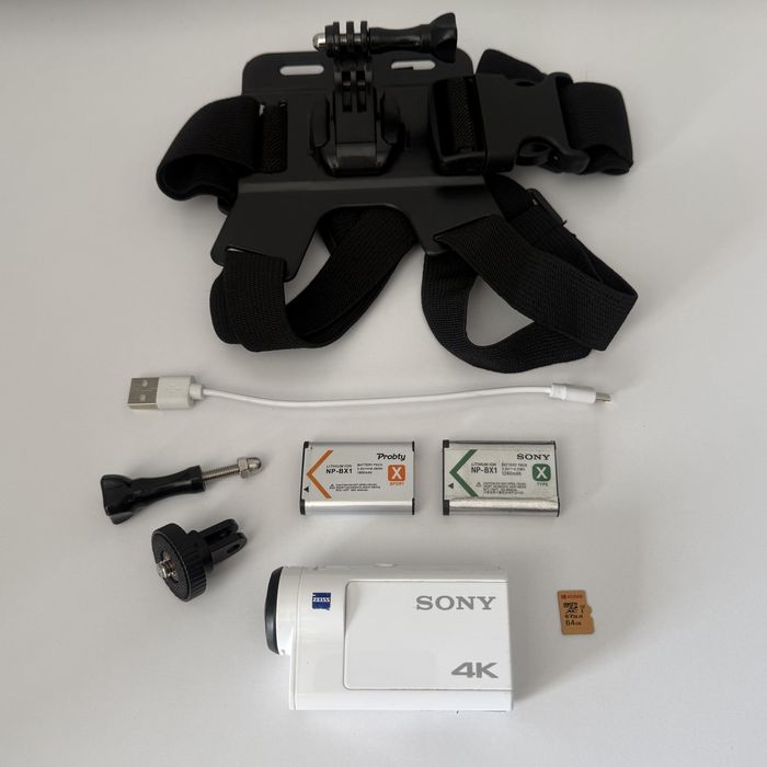 Екшн камера SONY FRD-X3000 + 2 акумулятора + ідеальна стабілізація SteadyShot Bluetooth GPS