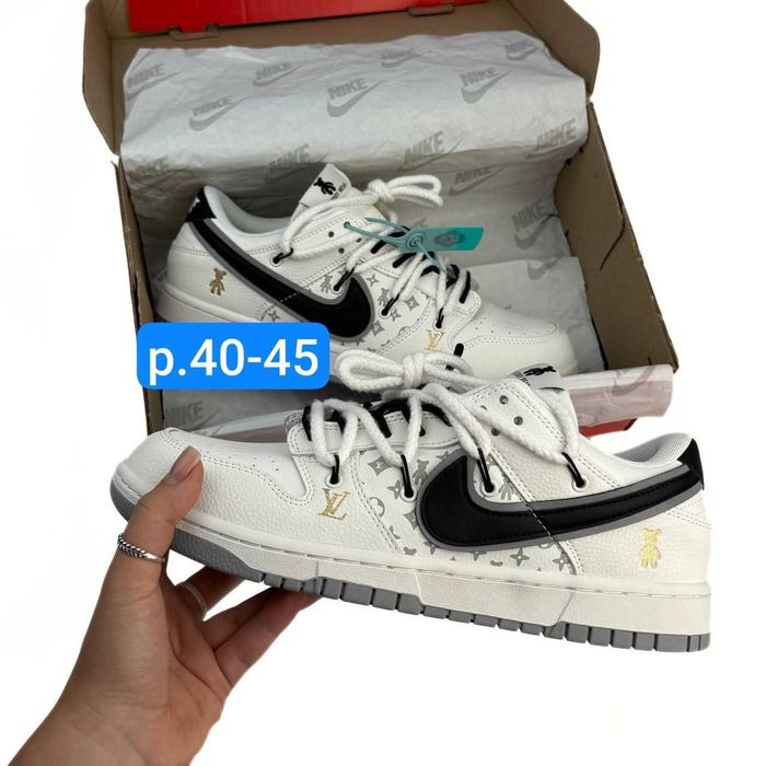 Чоловічі кросівки Nike SB Dunk Low x Louis Vuitton x Glommy Bear