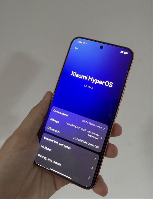 Redmi Turbo 5 Max 12 GB / 256 GB