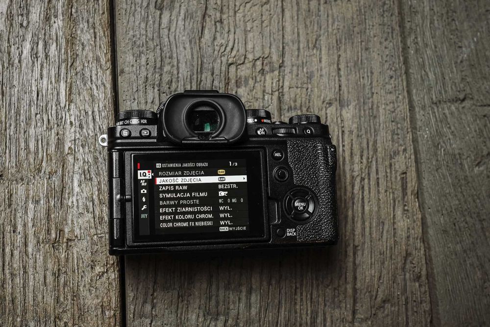 Fujifilm, Fuji X-T4 czarny, 8662 klatek, super stan