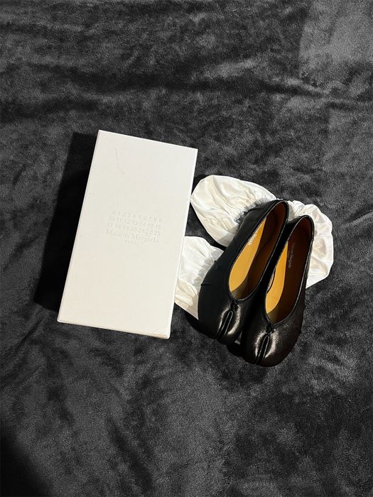 Maison Margiela Tabi Balieriny Black Size 38 Nowe New Ballerinas
