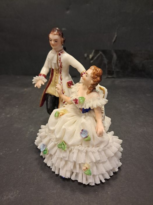 Escultura em porcelana Alemã