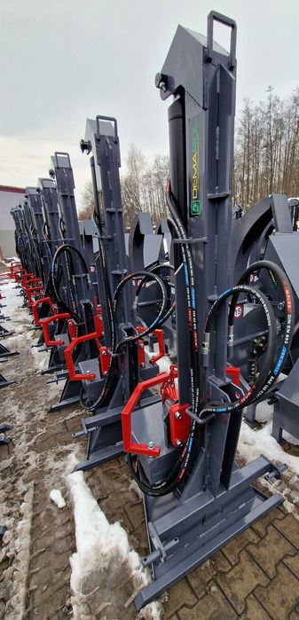 Łuparka rębak ogrodowy do drzewa hydrauliczna 20t