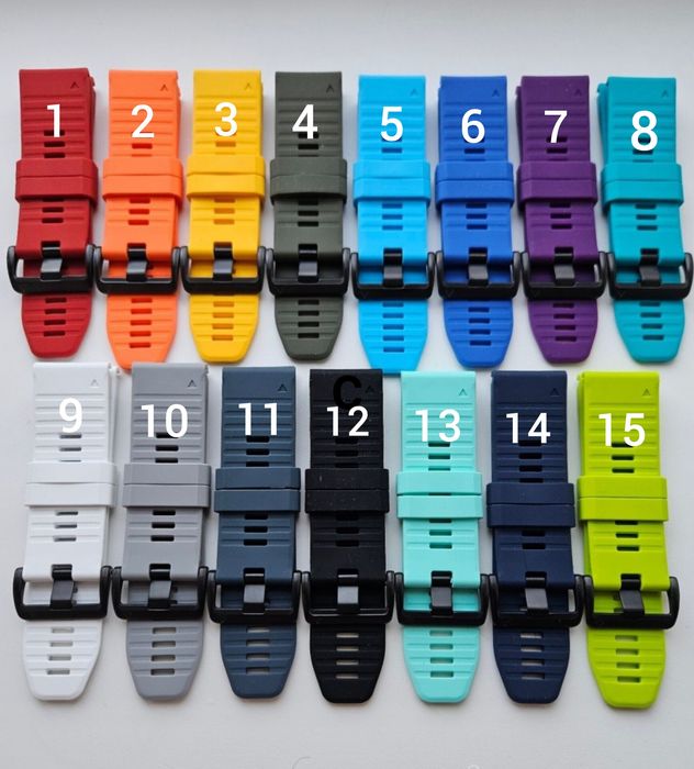 Ремінець силіконовий QuickFit 22,26 mm для годинника Garmin.