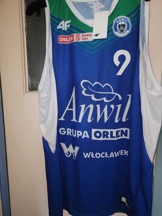 koszulka Anwil Włocławek Kamil Łączyński 9 (nowa) sezon 2023/24