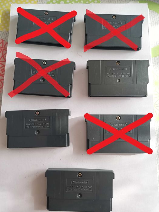 3 jogos Game Boy Advance
