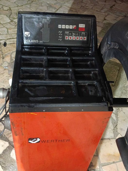 Máquina de calibrar pneus