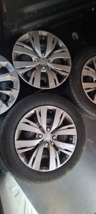 4 Jantes 15' + 2 Pneus para Peugeot Partner