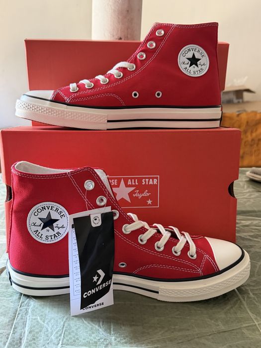 Кеди Converse All star Chuc 70 Hi (Червоні високі)