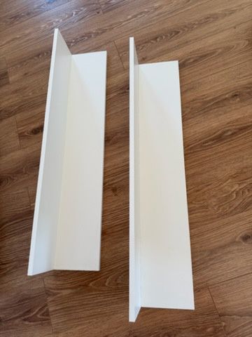 Półki  100 cm biale